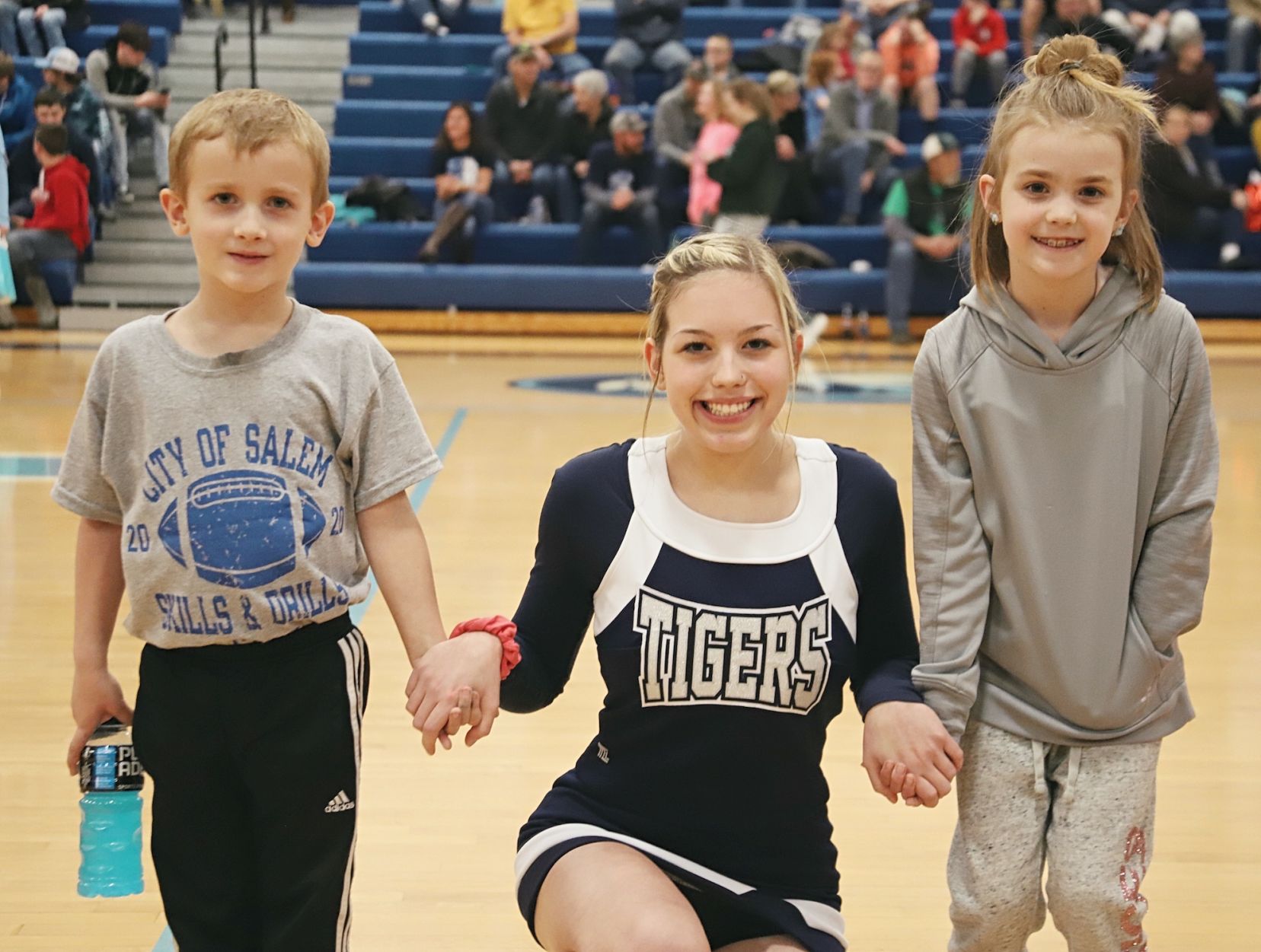 Paige Harris with Jase and Hannah Prugh